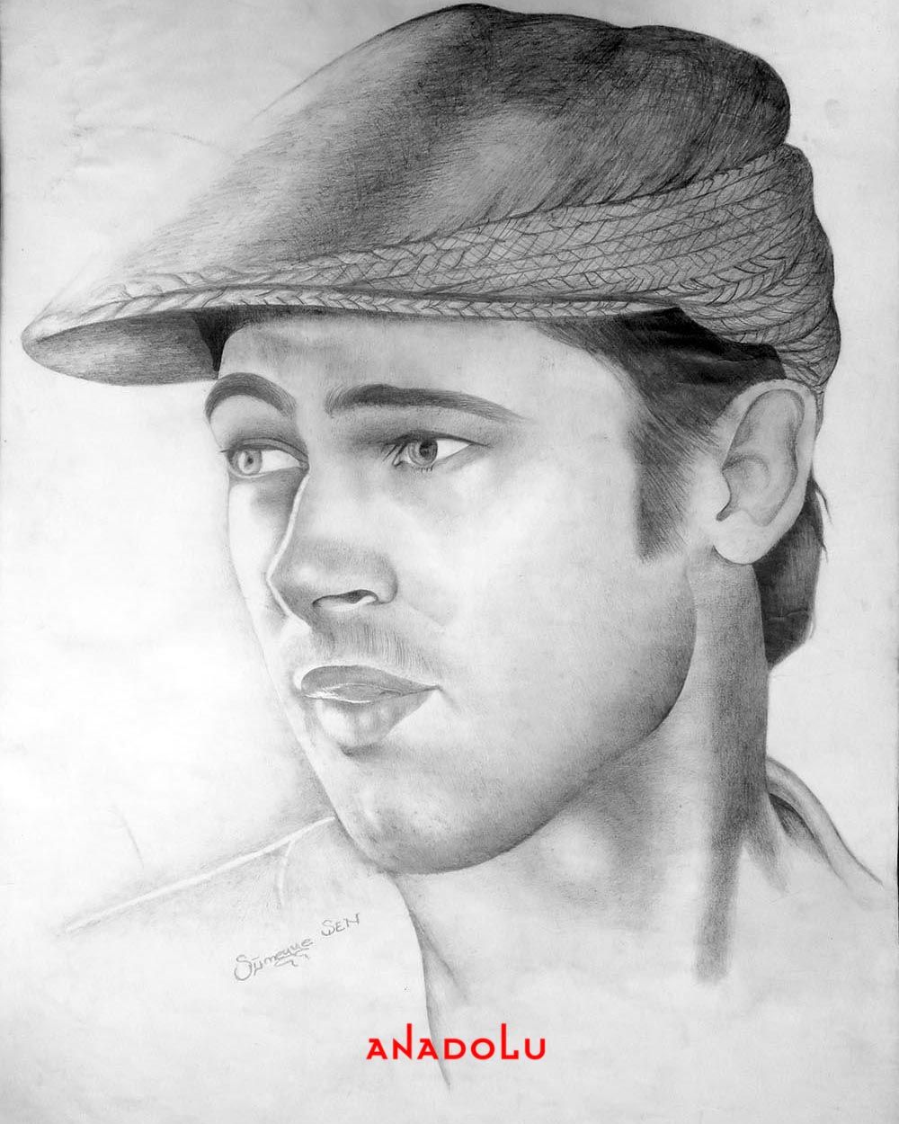 Brad Pitt Karakalem Çizimleri Adana Brad Pitt Karakalem Çizimleri Adana Brad Pitt Karakalem Çizimleri Adana