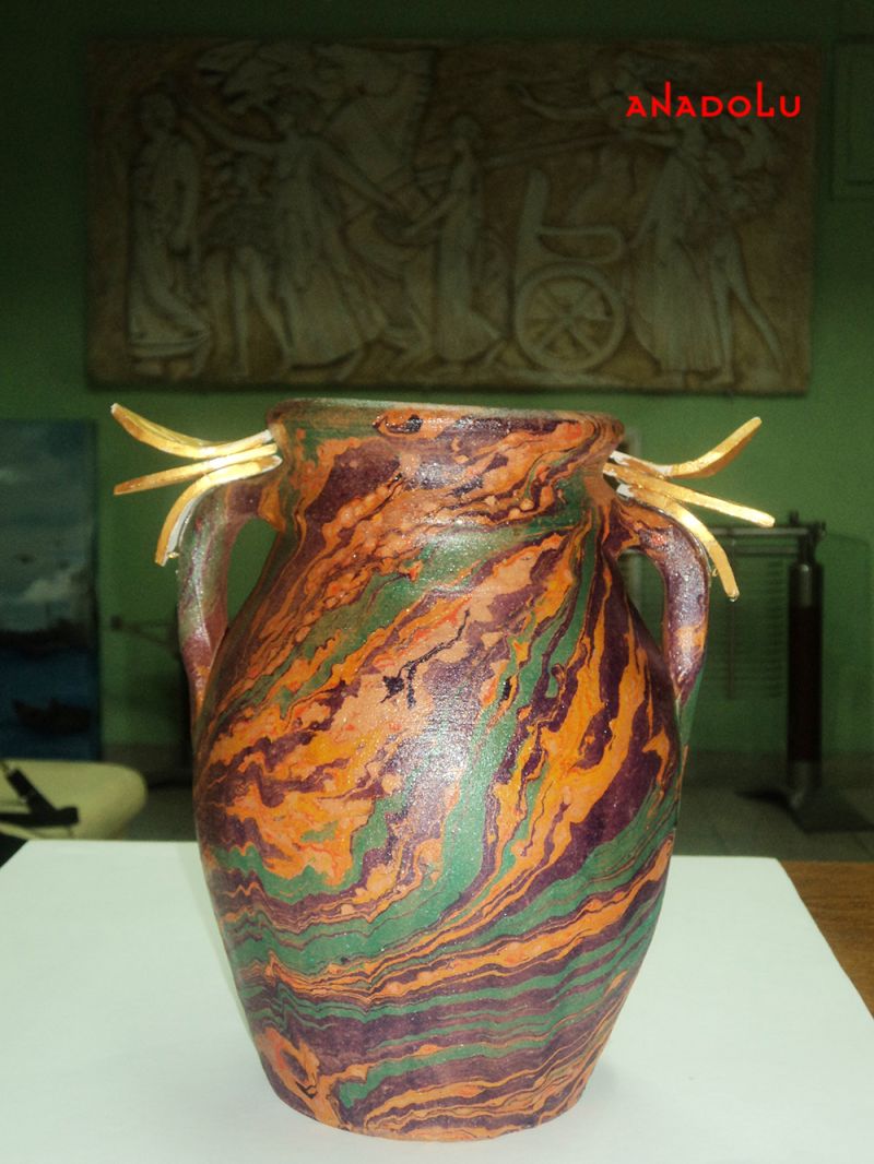 Adanada Vazo Üzerine Ebru Yapımları Adanada Vazo Üzerine Ebru Yapımları Adanada Vazo Üzerine Ebru Yapımları