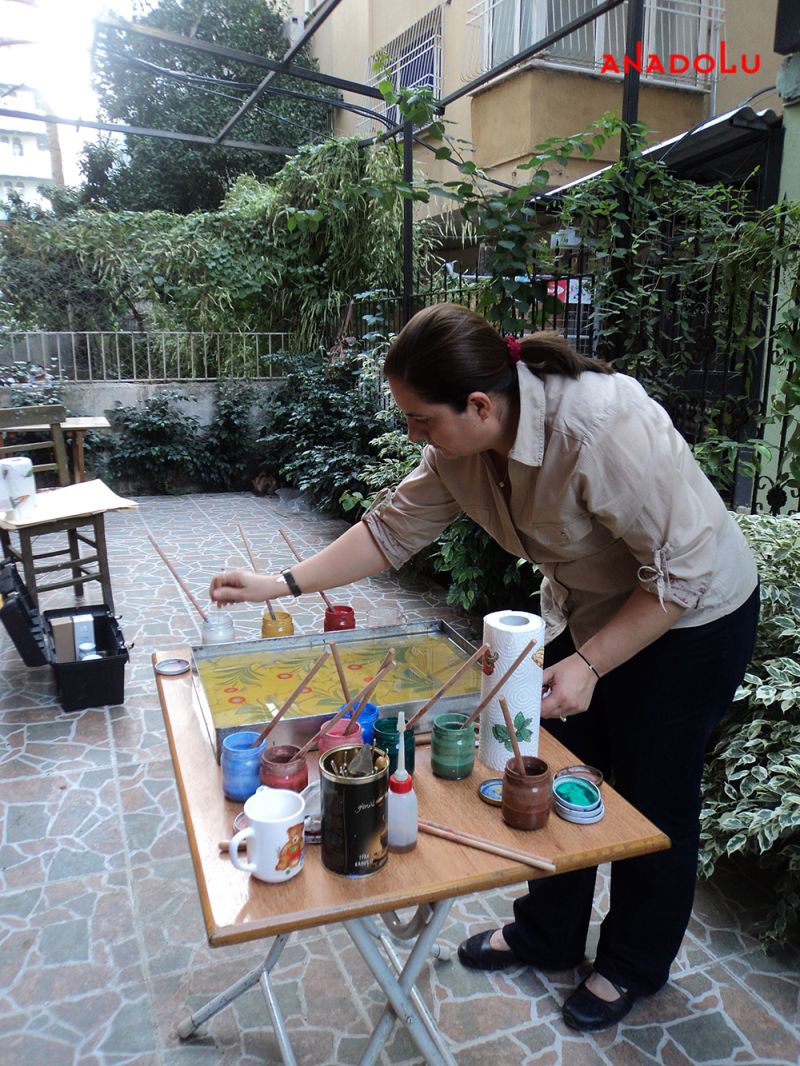 Açık Havada Ebru Çalışması Adana Açık Havada Ebru Çalışması Adana Açık Havada Ebru Çalışması Adana