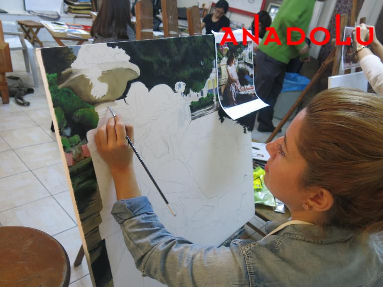 Yağlı boya Manzara Çalışması Adana Yağlı boya Manzara Çalışması Adana Yağlı boya Manzara Çalışması Adana