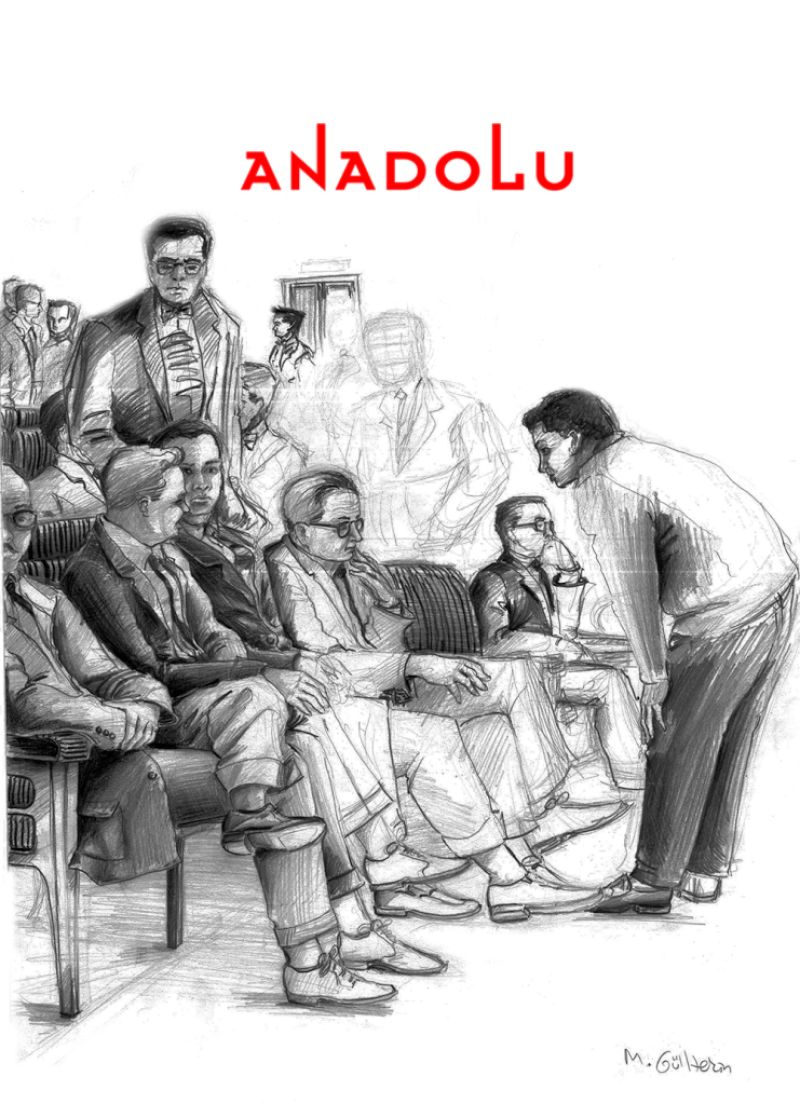 Adana Karakalem Toplantı Çizimi Adana Karakalem Toplantı Çizimi Adana Karakalem Toplantı Çizimi